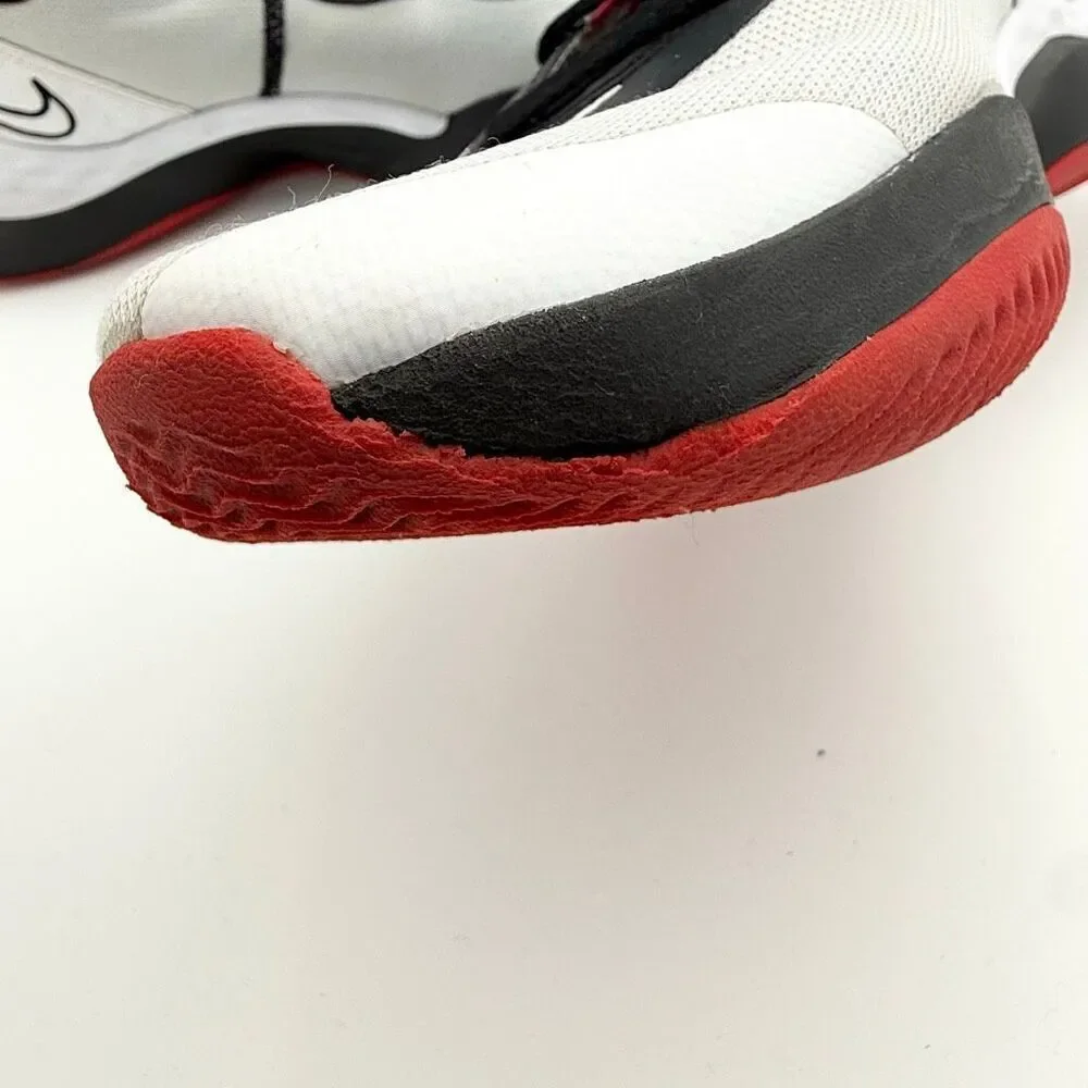 Nike Men’s Renew Elevate 3 Basketball Sneakers in Black White Red Colorway - US